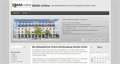 Desktop Screenshot of basa-online.de