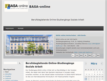 Tablet Screenshot of basa-online.de